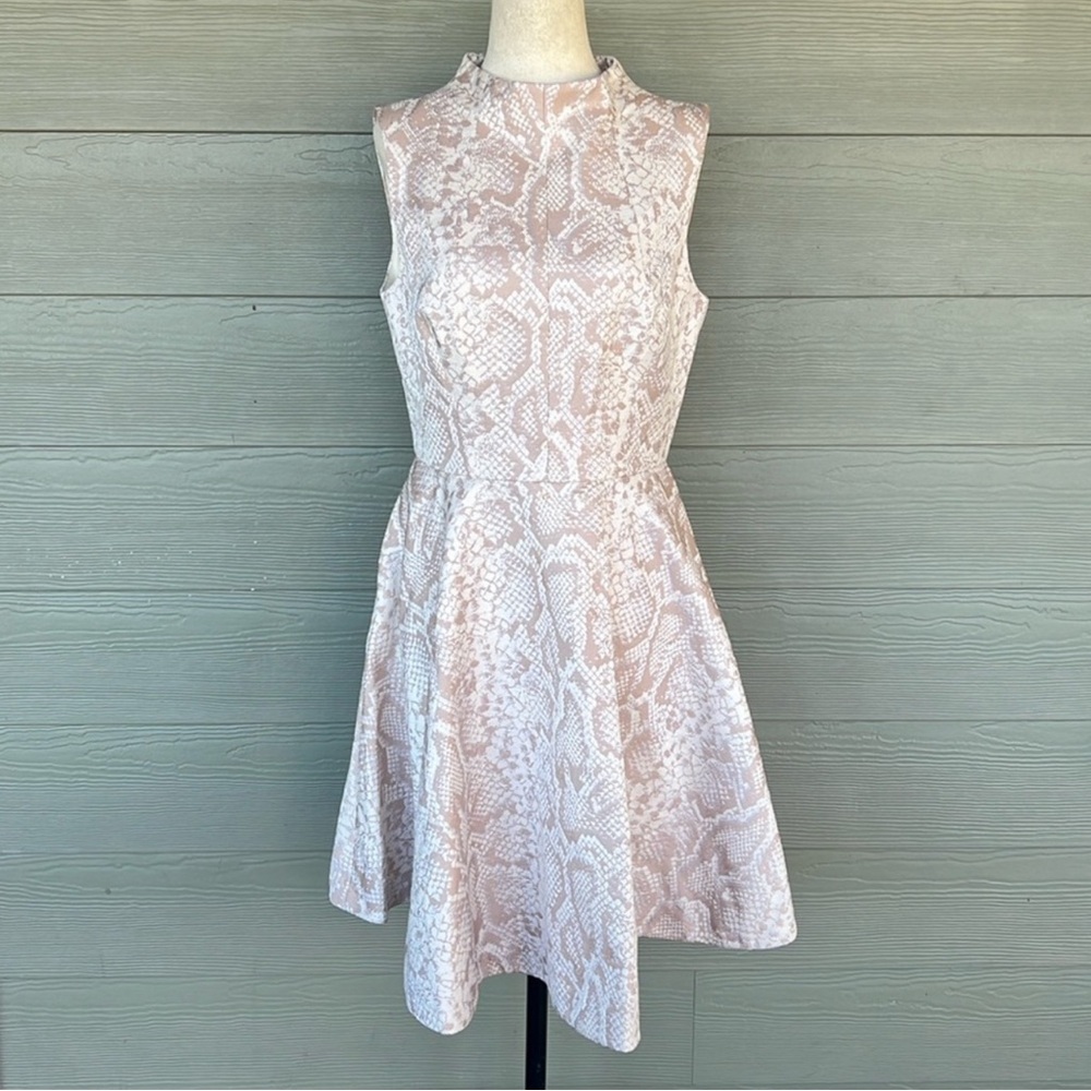 Ted Baker London “Azraa” Snake Pint Dress